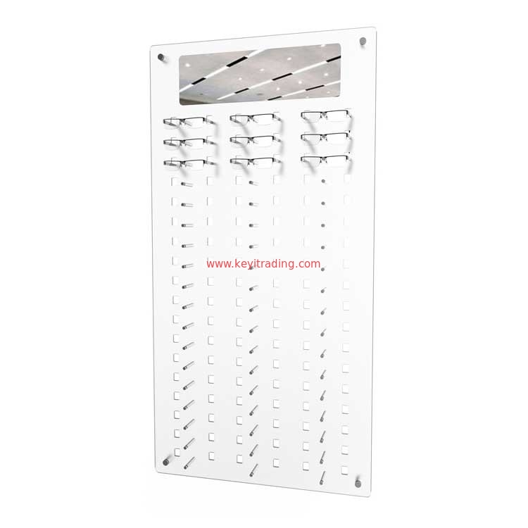 Optical Shop Acrylic eyewear stand Wall Mounted Sunglass Display
